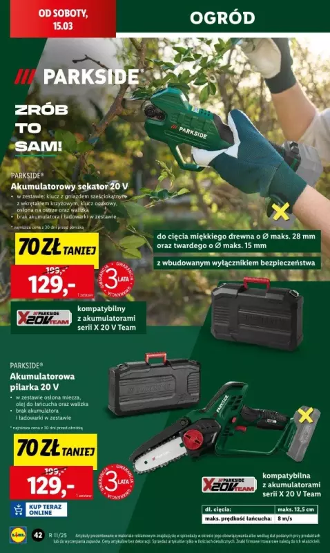 Lidl - gazetka promocyjna Katalog od poniedziałku 10.03 do soboty 15.03 - strona 44