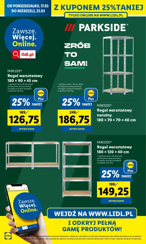 Lidl - gazetka promocyjna Katalog od poniedziałku 17.03 do soboty 22.03 - strona 34