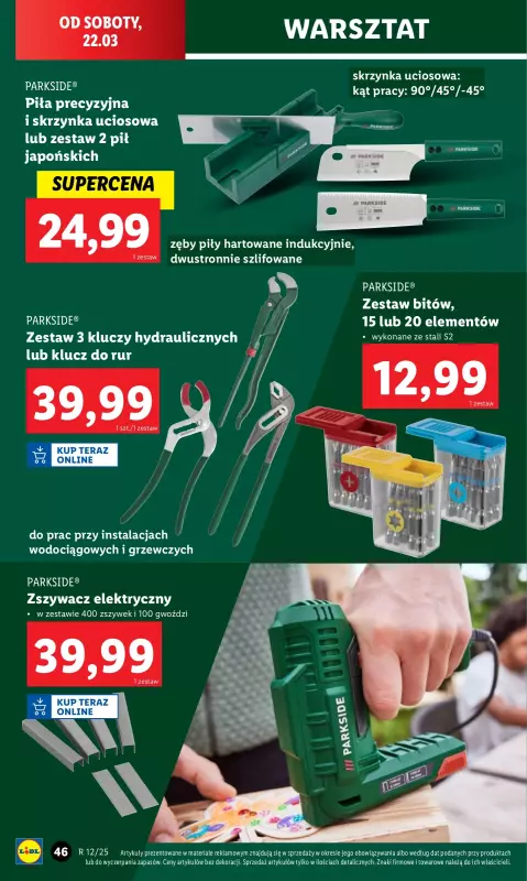 Lidl - gazetka promocyjna Katalog od poniedziałku 17.03 do soboty 22.03 - strona 52