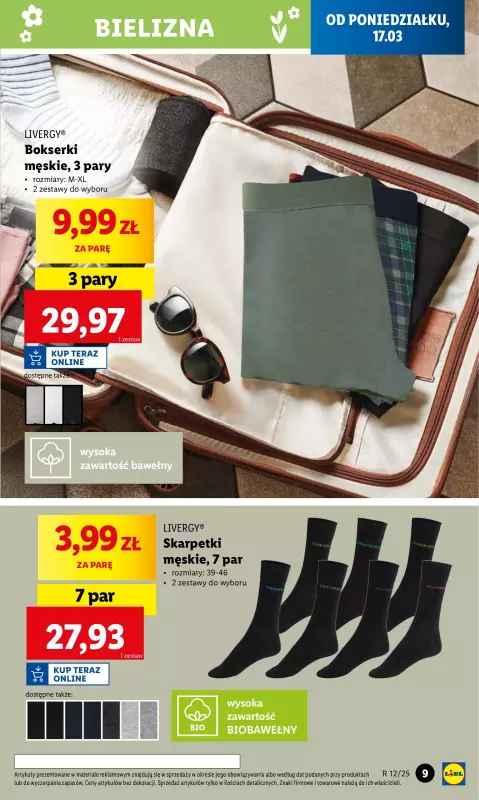 Lidl - gazetka promocyjna Katalog od poniedziałku 17.03 do soboty 22.03 - strona 9