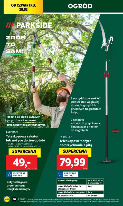 Lidl - gazetka promocyjna Katalog od poniedziałku 17.03 do soboty 22.03 - strona 38