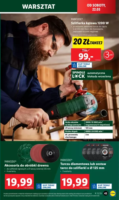 Lidl - gazetka promocyjna Katalog od poniedziałku 17.03 do soboty 22.03 - strona 49