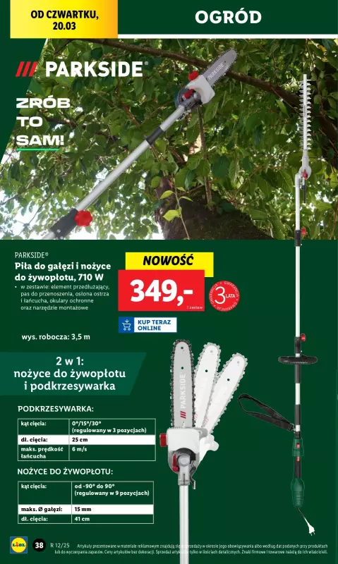 Lidl - gazetka promocyjna Katalog od poniedziałku 17.03 do soboty 22.03 - strona 40