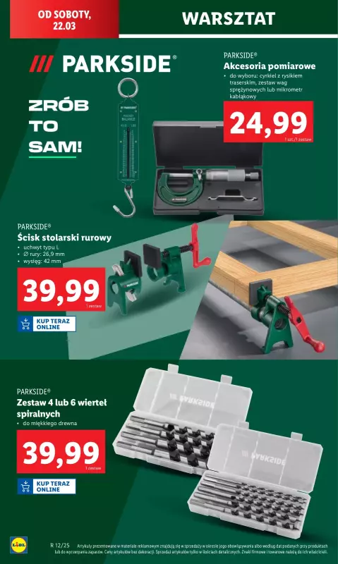 Lidl - gazetka promocyjna Katalog od poniedziałku 17.03 do soboty 22.03 - strona 54