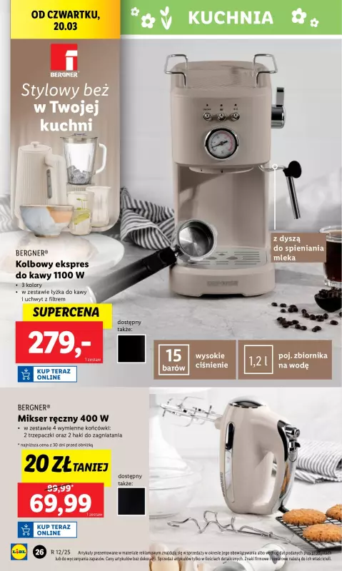 Lidl - gazetka promocyjna Katalog od poniedziałku 17.03 do soboty 22.03 - strona 24