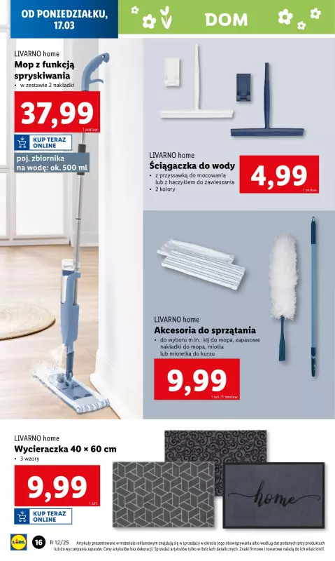 Lidl - gazetka promocyjna Katalog od poniedziałku 17.03 do soboty 22.03 - strona 16