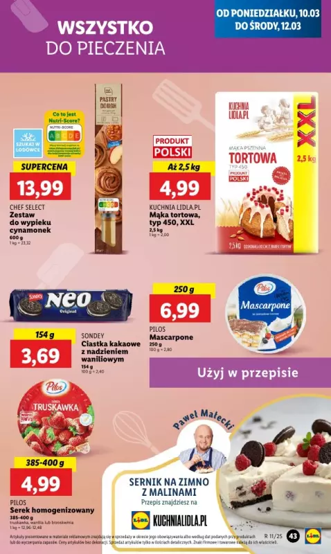 Lidl - gazetka promocyjna Oferta od poniedziałku od poniedziałku 10.03 do środy 12.03 - strona 49