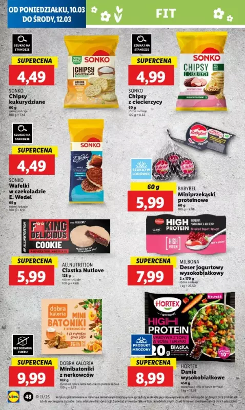 Lidl - gazetka promocyjna Oferta od poniedziałku od poniedziałku 10.03 do środy 12.03 - strona 52