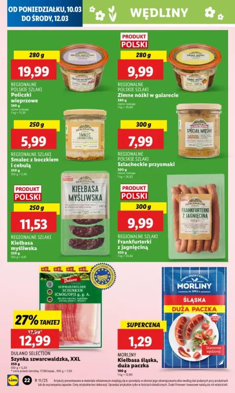 Lidl - gazetka promocyjna Oferta od poniedziałku od poniedziałku 10.03 do środy 12.03 - strona 24