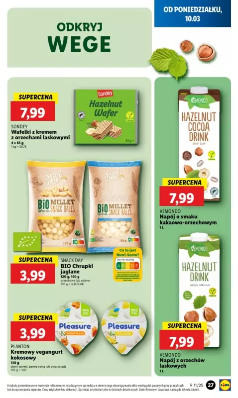 Lidl - gazetka promocyjna Oferta od poniedziałku od poniedziałku 10.03 do środy 12.03 - strona 29