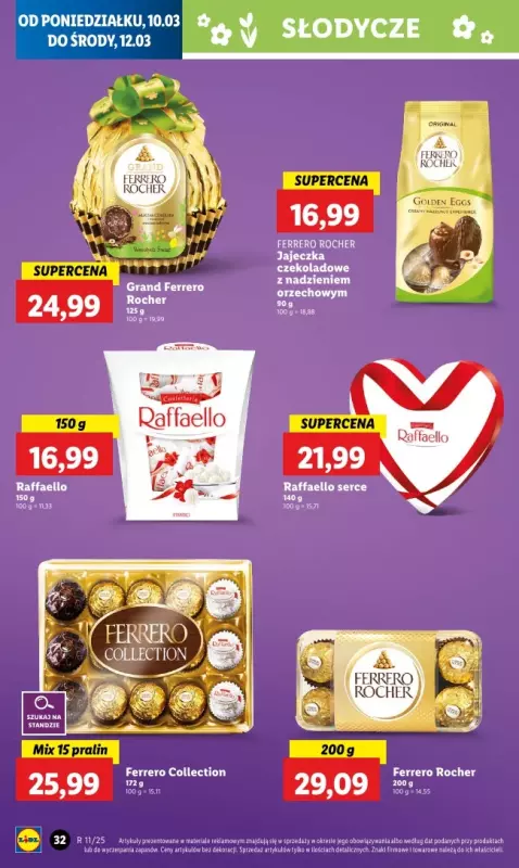 Lidl - gazetka promocyjna Oferta od poniedziałku od poniedziałku 10.03 do środy 12.03 - strona 34