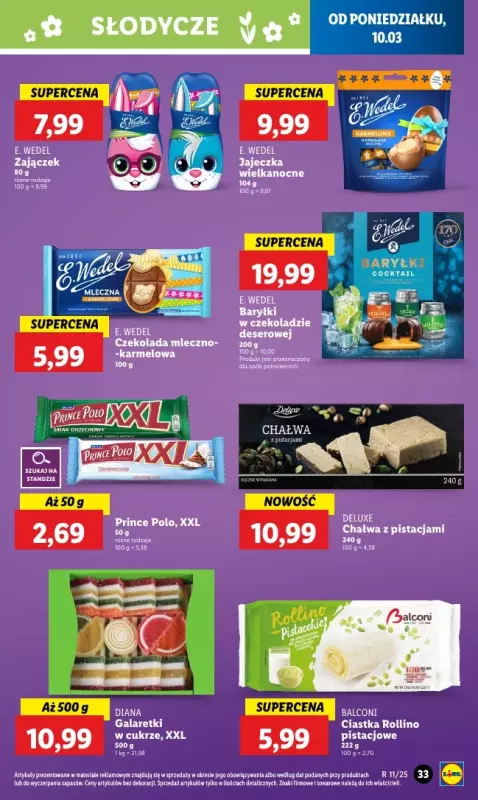 Lidl - gazetka promocyjna Oferta od poniedziałku od poniedziałku 10.03 do środy 12.03 - strona 35