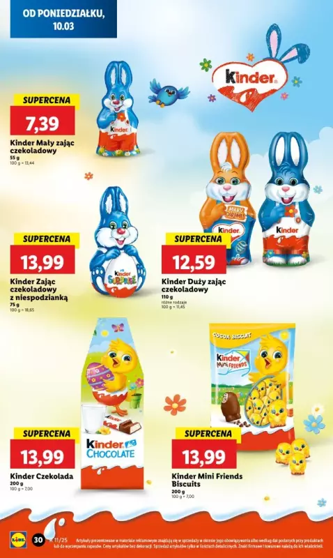 Lidl - gazetka promocyjna Oferta od poniedziałku od poniedziałku 10.03 do środy 12.03 - strona 32