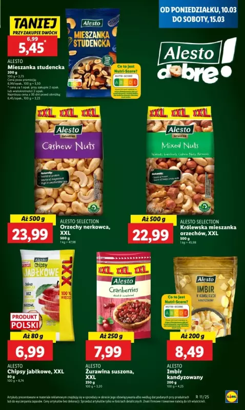 Lidl - gazetka promocyjna Oferta od poniedziałku od poniedziałku 10.03 do środy 12.03 - strona 43