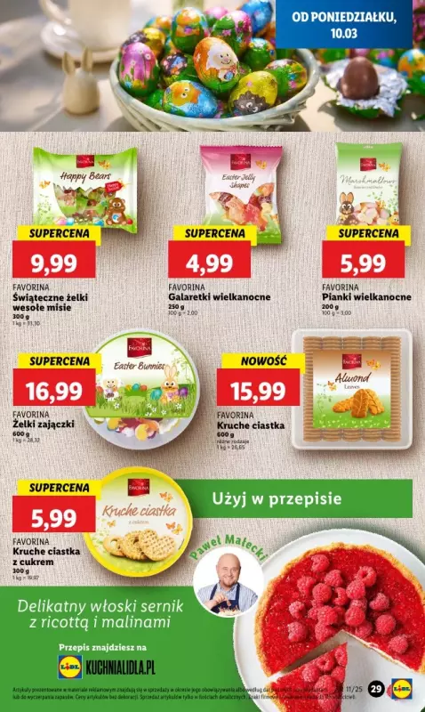 Lidl - gazetka promocyjna Oferta od poniedziałku od poniedziałku 10.03 do środy 12.03 - strona 31