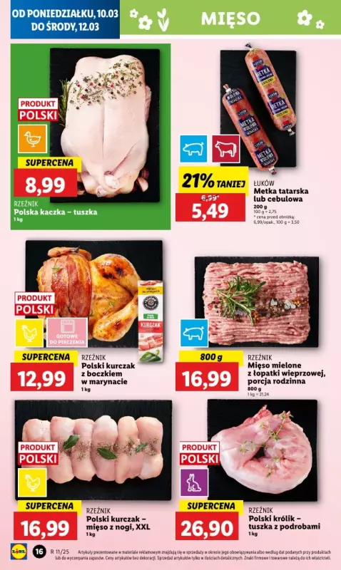 Lidl - gazetka promocyjna Oferta od poniedziałku od poniedziałku 10.03 do środy 12.03 - strona 18