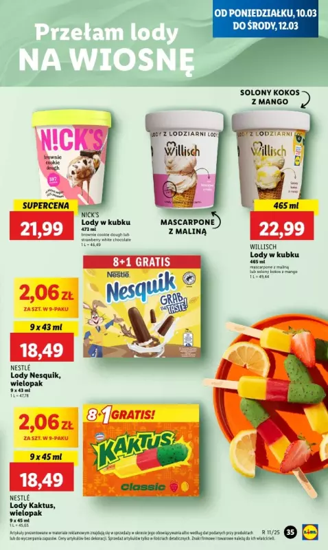 Lidl - gazetka promocyjna Oferta od poniedziałku od poniedziałku 10.03 do środy 12.03 - strona 37