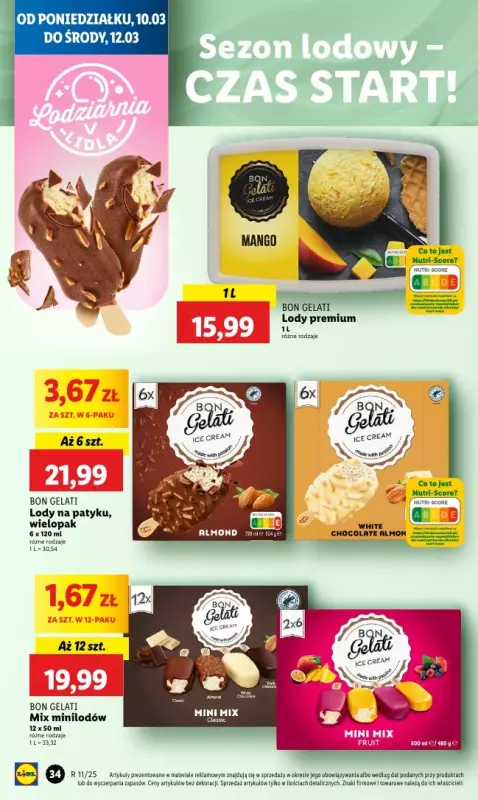 Lidl - gazetka promocyjna Oferta od poniedziałku od poniedziałku 10.03 do środy 12.03 - strona 36