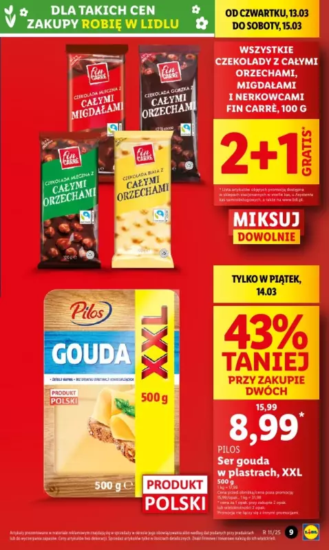 Lidl - gazetka promocyjna Oferta od czwartku od czwartku 13.03 do soboty 15.03 - strona 9