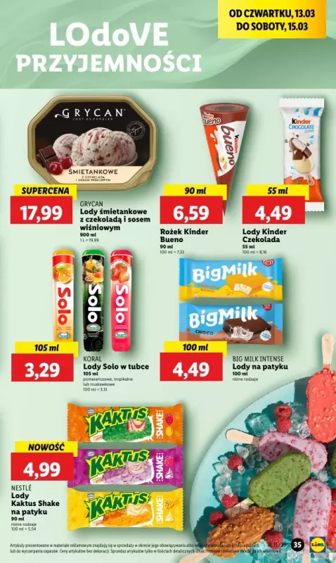 Lidl - gazetka promocyjna Oferta od czwartku od czwartku 13.03 do soboty 15.03 - strona 43