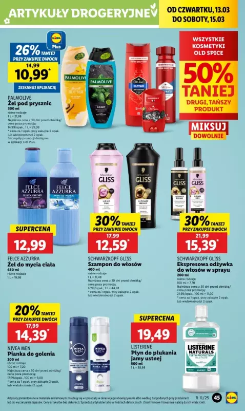 Lidl - gazetka promocyjna Oferta od czwartku od czwartku 13.03 do soboty 15.03 - strona 53