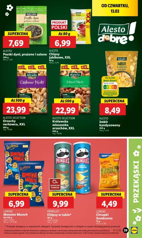 Lidl - gazetka promocyjna Oferta od czwartku od czwartku 13.03 do soboty 15.03 - strona 47