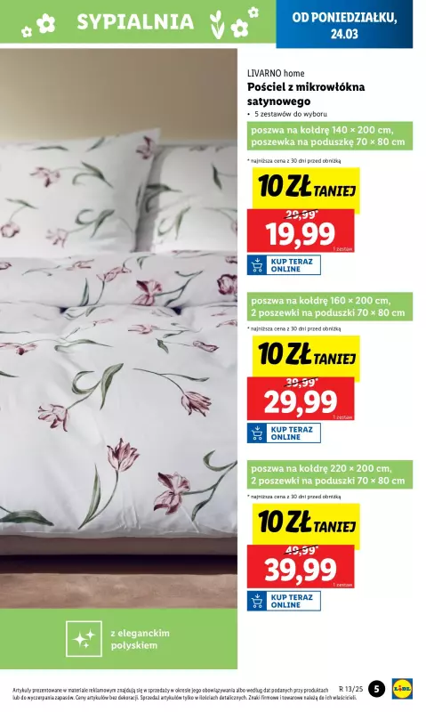 Lidl - gazetka promocyjna Katalog od poniedziałku 24.03 do soboty 29.03 - strona 5