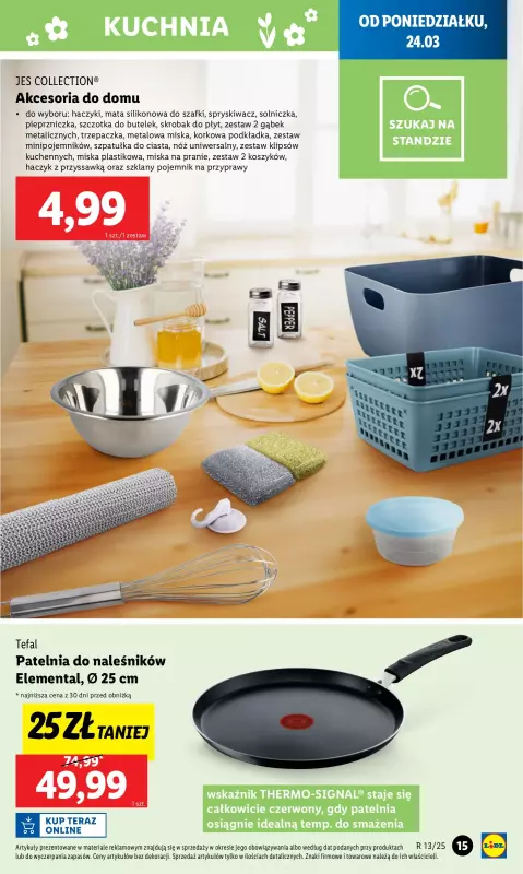 Lidl - gazetka promocyjna Katalog od poniedziałku 24.03 do soboty 29.03 - strona 15