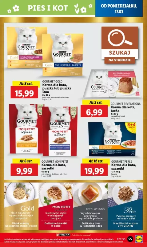 Lidl - gazetka promocyjna Oferta od poniedziałku od poniedziałku 17.03 do środy 19.03 - strona 57