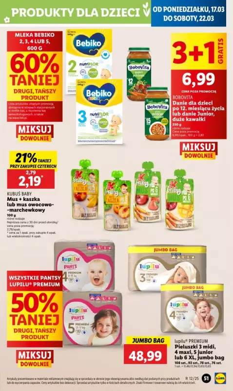 Lidl - gazetka promocyjna Oferta od poniedziałku od poniedziałku 17.03 do środy 19.03 - strona 53