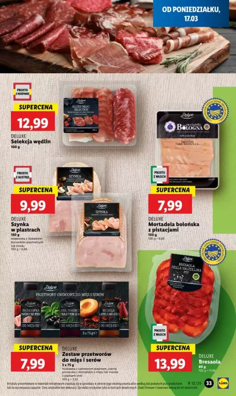 Lidl - gazetka promocyjna Oferta od poniedziałku od poniedziałku 17.03 do środy 19.03 - strona 33