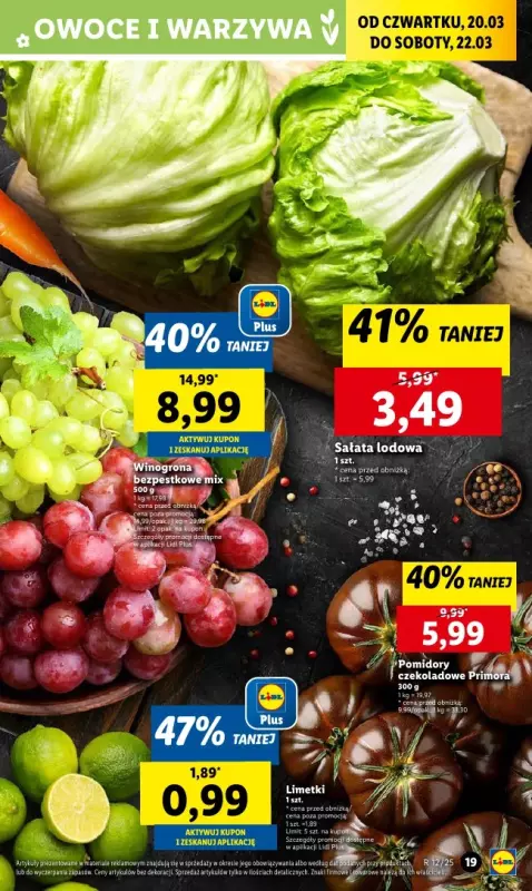 Lidl - gazetka promocyjna Oferta od czwartku od czwartku 20.03 do soboty 22.03 - strona 27