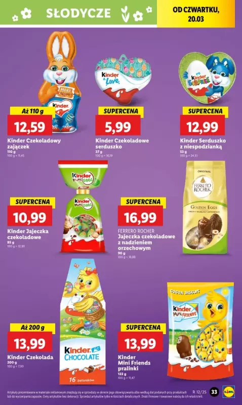 Lidl - gazetka promocyjna Oferta od czwartku od czwartku 20.03 do soboty 22.03 - strona 43