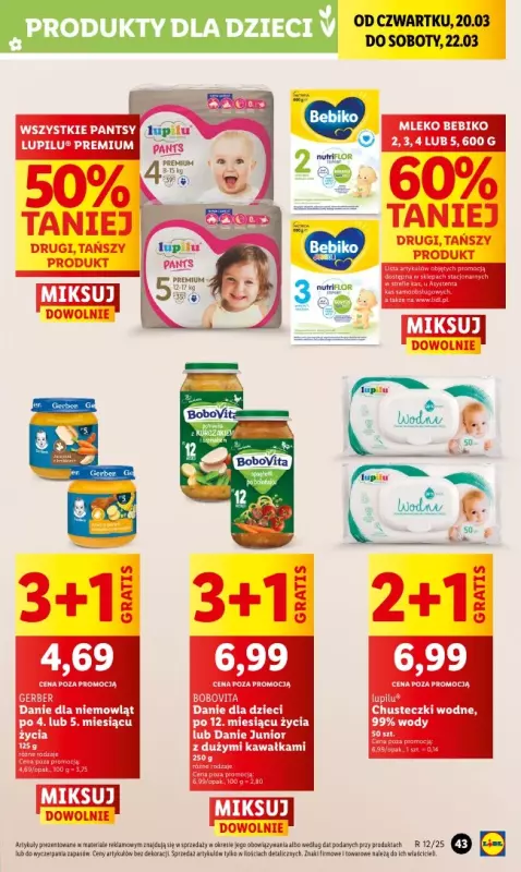 Lidl - gazetka promocyjna Oferta od czwartku od czwartku 20.03 do soboty 22.03 - strona 52