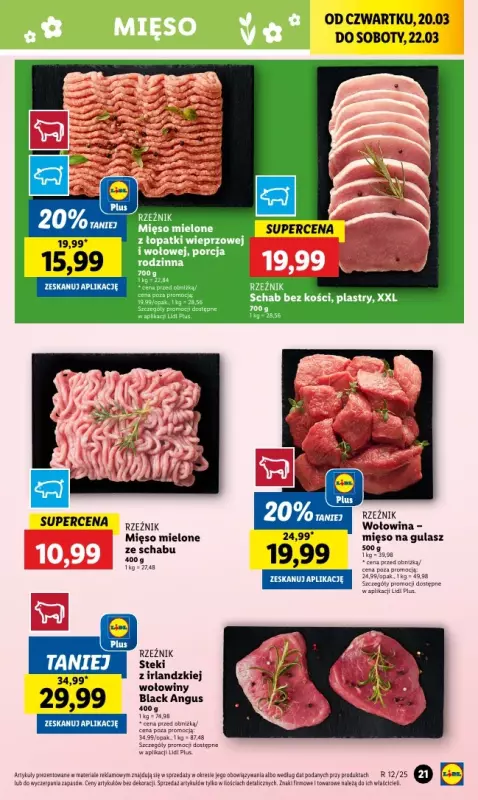 Lidl - gazetka promocyjna Oferta od czwartku od czwartku 20.03 do soboty 22.03 - strona 29