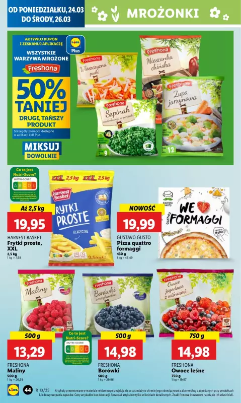 Lidl - gazetka promocyjna Oferta od poniedziałku od poniedziałku 24.03 do środy 26.03 - strona 48