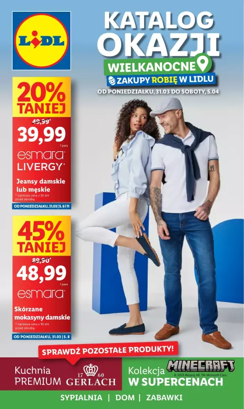 Lidl - gazetka promocyjna Katalog od poniedziałku 31.03 do soboty 05.04