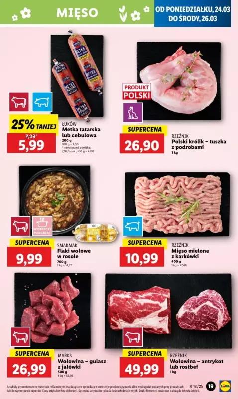 Lidl - gazetka promocyjna Oferta od poniedziałku od poniedziałku 24.03 do środy 26.03 - strona 23