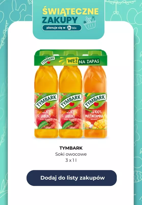 Lidl - gazetka promocyjna Wielkanocna Lista Zakupów! od poniedziałku 14.04 do niedzieli 20.04 - strona 13