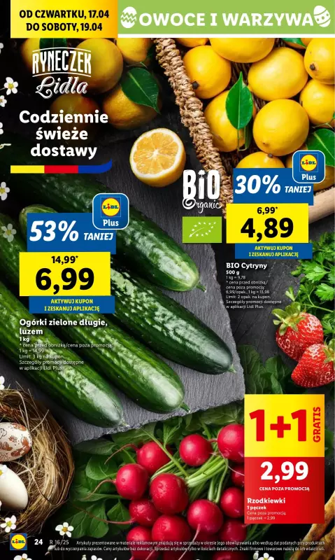 Lidl - gazetka promocyjna Oferta od czwartku od czwartku 17.04 do soboty 19.04 - strona 26