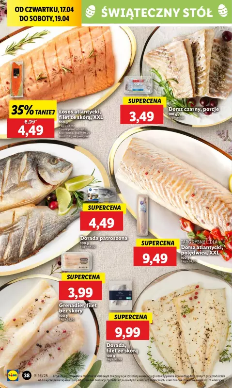 Lidl - gazetka promocyjna Oferta od czwartku od czwartku 17.04 do soboty 19.04 - strona 40