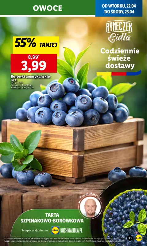 Lidl - gazetka promocyjna Oferta od wtorku od wtorku 22.04 do środy 23.04 - strona 15