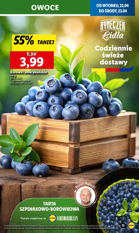 Lidl - gazetka promocyjna Oferta od wtorku od wtorku 22.04 do środy 23.04 - strona 15