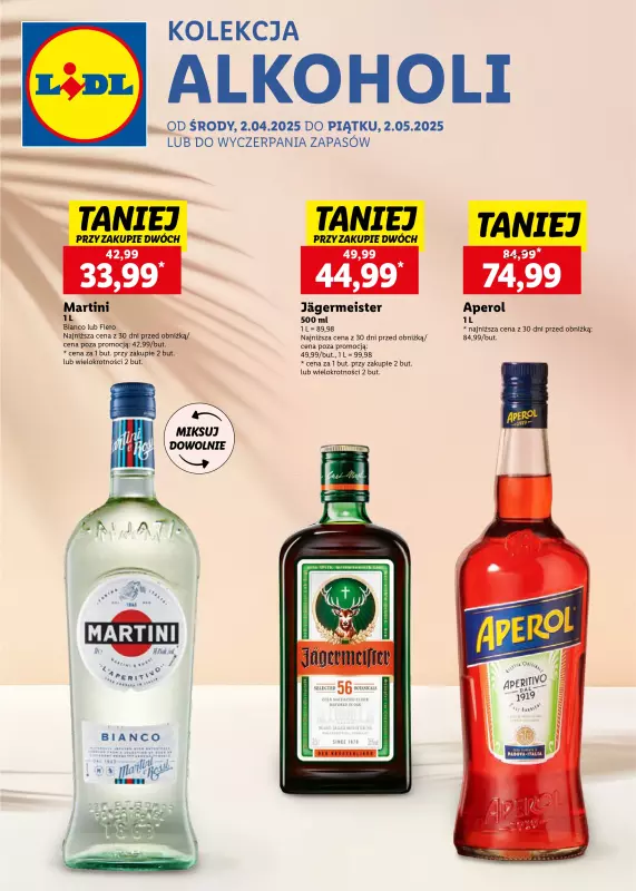 Lidl - gazetka promocyjna Kolekcja Alkoholi od niedzieli 27.04 do piątku 02.05