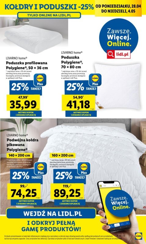Lidl - gazetka promocyjna Katalog od poniedziałku 28.04 do piątku 02.05 - strona 21