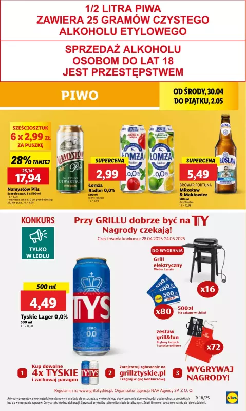 Lidl - gazetka promocyjna Od środy od środy 30.04 do piątku 02.05 - strona 37