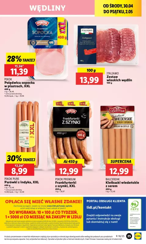 Lidl - gazetka promocyjna Od środy od środy 30.04 do piątku 02.05 - strona 31