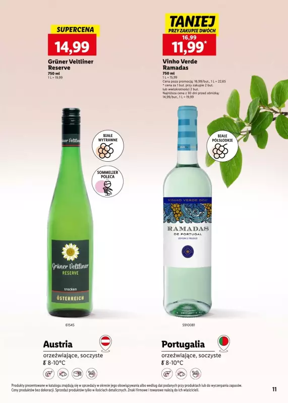 Lidl - gazetka promocyjna Katalog alkoholi mocnych i win od soboty 05.04 do poniedziałku 05.05 - strona 12