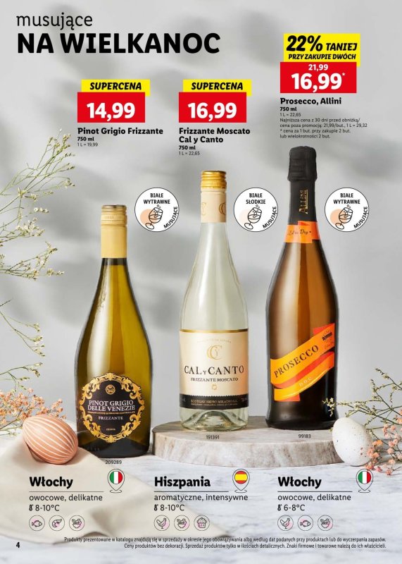 Lidl - gazetka promocyjna Katalog alkoholi mocnych i win od soboty 05.04 do poniedziałku 05.05 - strona 5