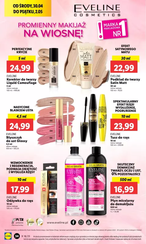 Lidl - gazetka promocyjna Od środy od środy 30.04 do piątku 02.05 - strona 44